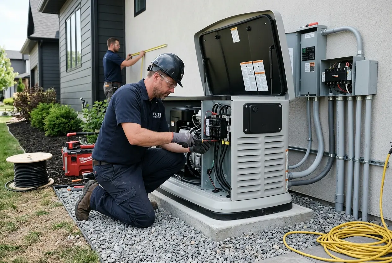 Backup Generator Installation